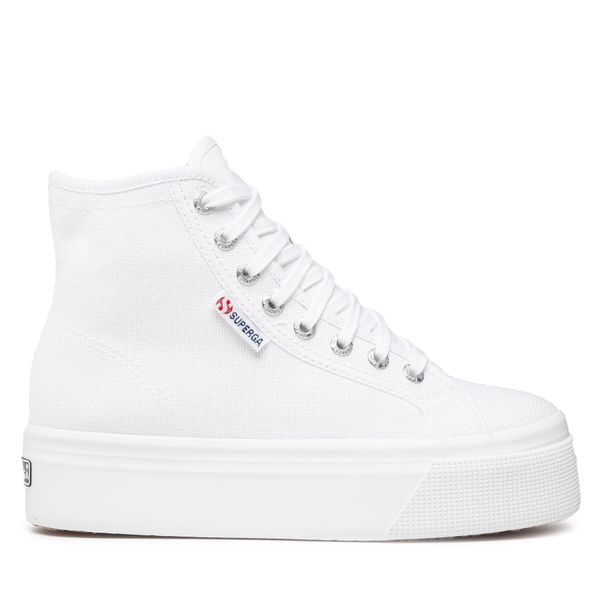 Superga Сникърси Superga Hi Top 2708 S41273W Бял