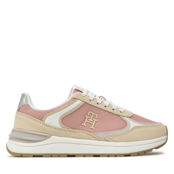 Tommy Hilfiger Сникърси Tommy Hilfiger Casual Fashion Runner Mix FW0FW08324 Цветен