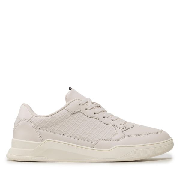 Tommy Hilfiger Сникърси Tommy Hilfiger Elevated Cupsole Mono Detail FM0FM04698 Weathered White AC0