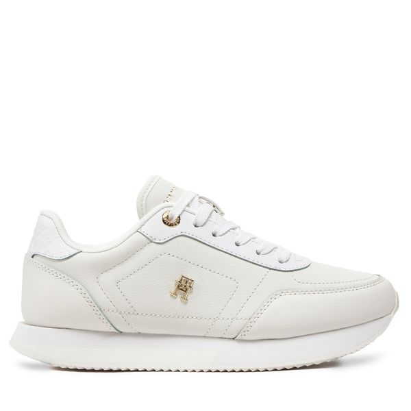 Tommy Hilfiger Сникърси Tommy Hilfiger Elevated Essent Runner Monogram FW0FW08285 Бял