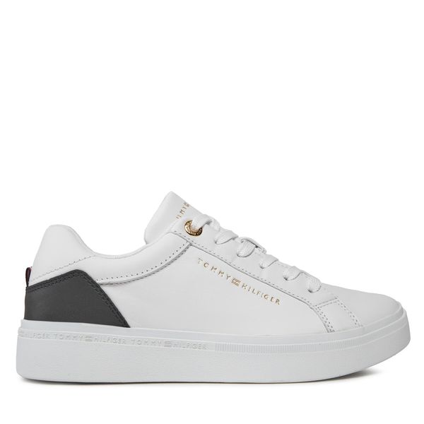 Tommy Hilfiger Сникърси Tommy Hilfiger Elevated Essential Court Sneaker FW0FW07635 Бял