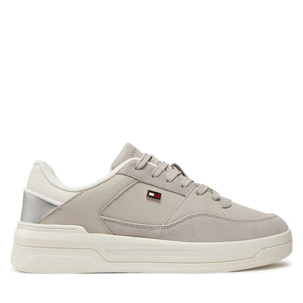 Tommy Hilfiger Сникърси Tommy Hilfiger Essent Basket FW0FW08615 Сив