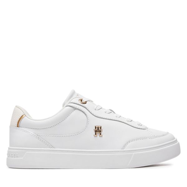 Tommy Hilfiger Сникърси Tommy Hilfiger Essential Chic Court Sneaker FW0FW08322 Бял