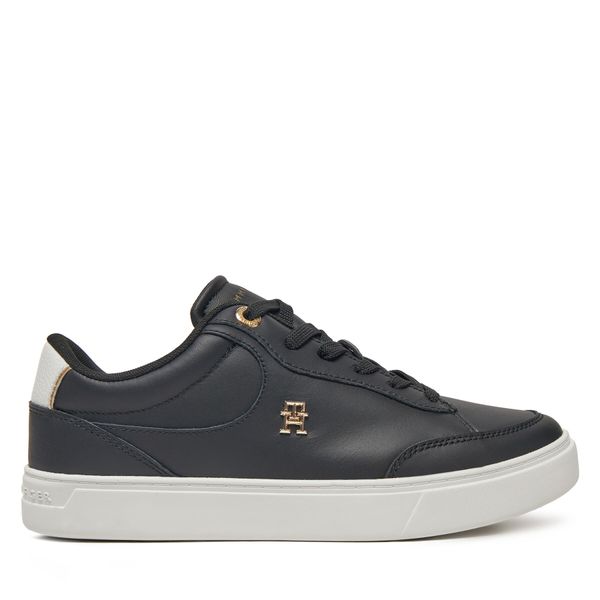 Tommy Hilfiger Сникърси Tommy Hilfiger Essential Chic Court Sneaker FW0FW08322 Черен