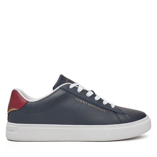 Tommy Hilfiger Сникърси Tommy Hilfiger Essential Court Sneaker FW0FW08320 Тъмносин