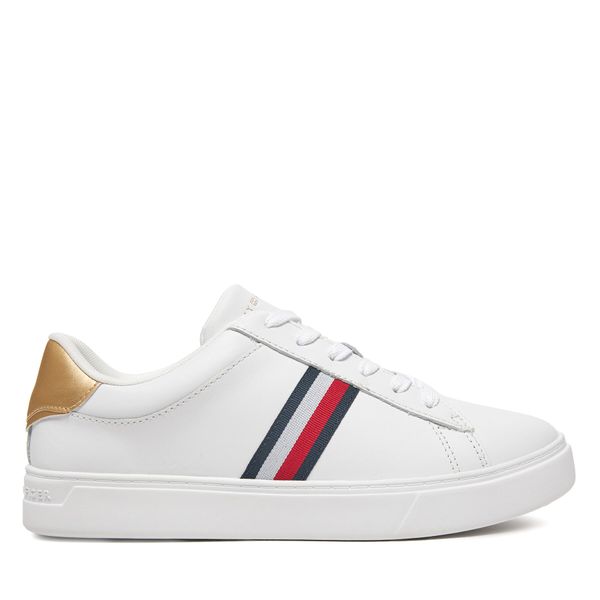 Tommy Hilfiger Сникърси Tommy Hilfiger Essential Court Sneaker FW0FW08321 Бял