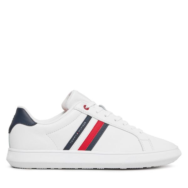 Tommy Hilfiger Сникърси Tommy Hilfiger Essential Leather Cupsole FM0FM04921 White YBS