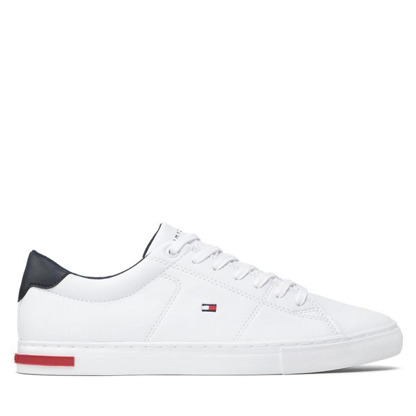 Tommy Hilfiger Сникърси Tommy Hilfiger Essential Leather Detail Vulc FM0FM04047 Бял