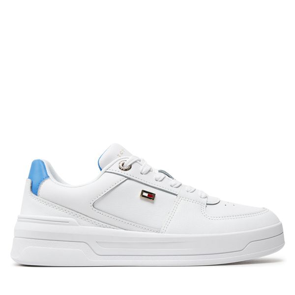 Tommy Hilfiger Сникърси Tommy Hilfiger Flag Basket Sneaker FW0FW08081 Бял