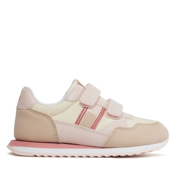 Tommy Hilfiger Сникърси Tommy Hilfiger Flag Low Cut Velcro Sneaker T1A9-33223-1696 S Multipink 720