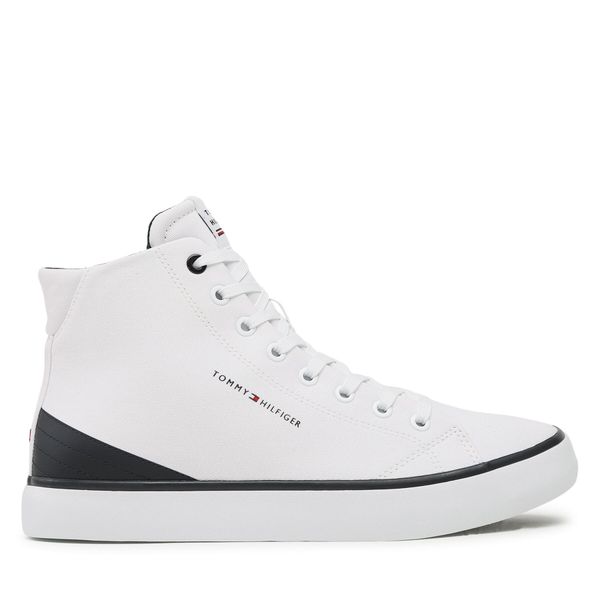 Tommy Hilfiger Сникърси Tommy Hilfiger Hi Vulc Core Canvas FM0FM04729 Бял