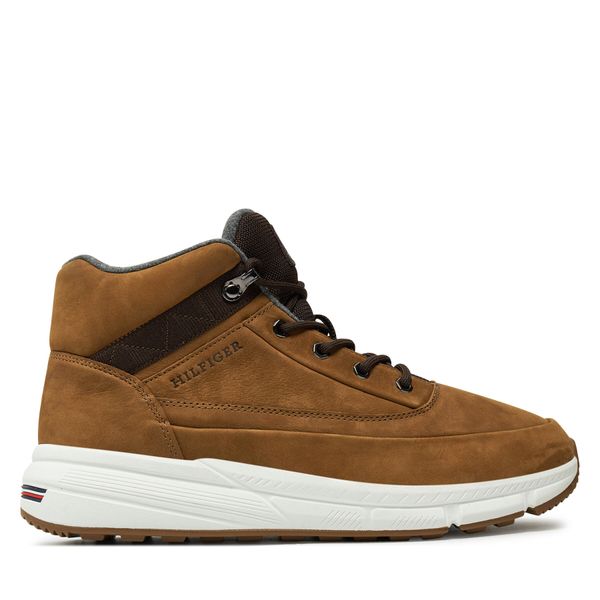 Tommy Hilfiger Сникърси Tommy Hilfiger Hilfiger Warm Nubuck Hybrid B FM0FM05189 Кафяв