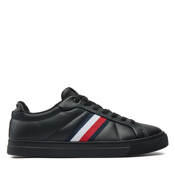 Tommy Hilfiger Сникърси Tommy Hilfiger Icon Court FM0FM05163 Черен