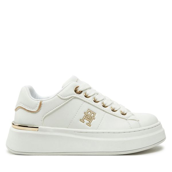 Tommy Hilfiger Сникърси Tommy Hilfiger Low Cut Lace-Up Sneaker T3A9-33749-1355 M Бял