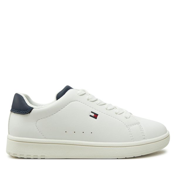 Tommy Hilfiger Сникърси Tommy Hilfiger Low Cut Lace-Up Sneaker T3X9-33848-1355 M Бял