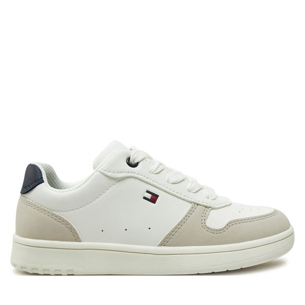 Tommy Hilfiger Сникърси Tommy Hilfiger Low Cut Lace-Up Sneaker T3X9-33849-1269 M Бял