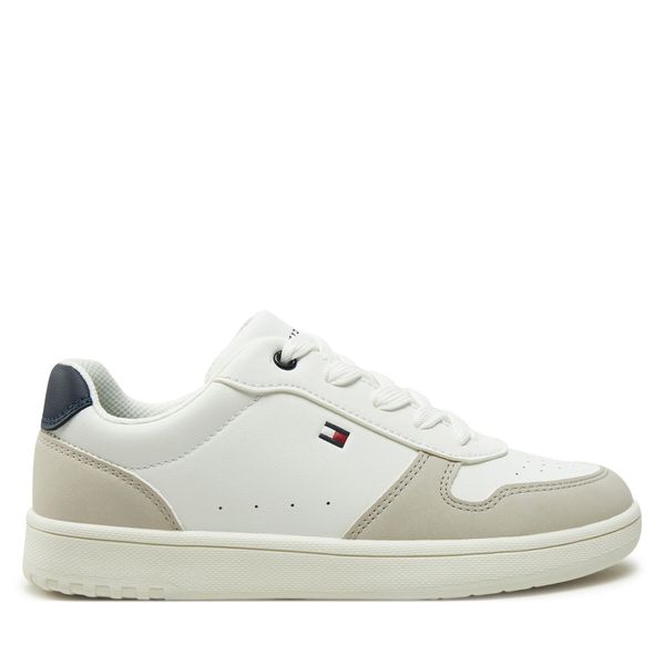 Tommy Hilfiger Сникърси Tommy Hilfiger Low Cut Lace-Up Sneaker T3X9-33849-1269 S Бял