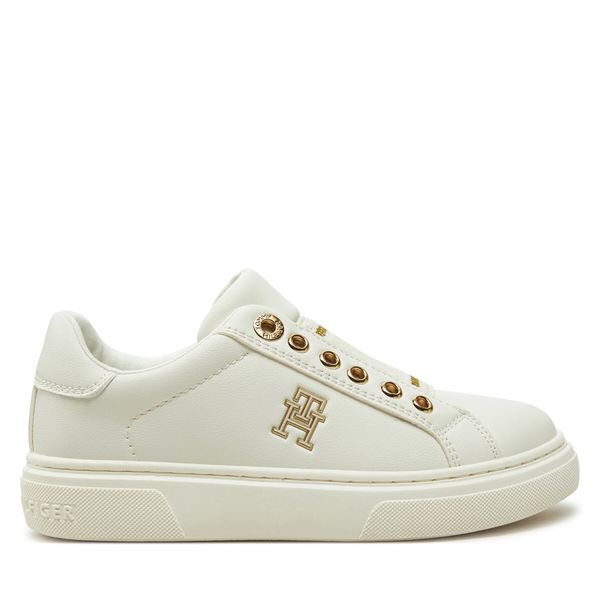 Tommy Hilfiger Сникърси Tommy Hilfiger Low Cut Sneaker T3A9-33744-1355 M Бял