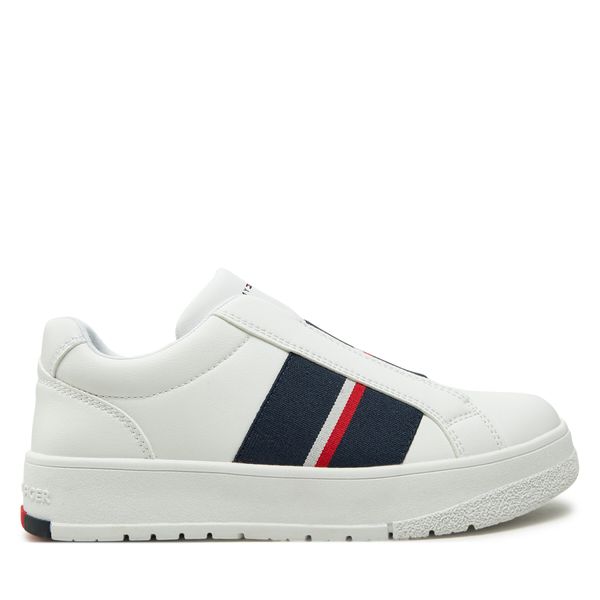 Tommy Hilfiger Сникърси Tommy Hilfiger Low Cut Sneaker T3X9-33858-1355 S Бял