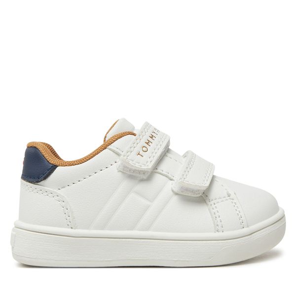 Tommy Hilfiger Сникърси Tommy Hilfiger Low Cut Velcro Sneaker T1X9-33835-1355 M Бял