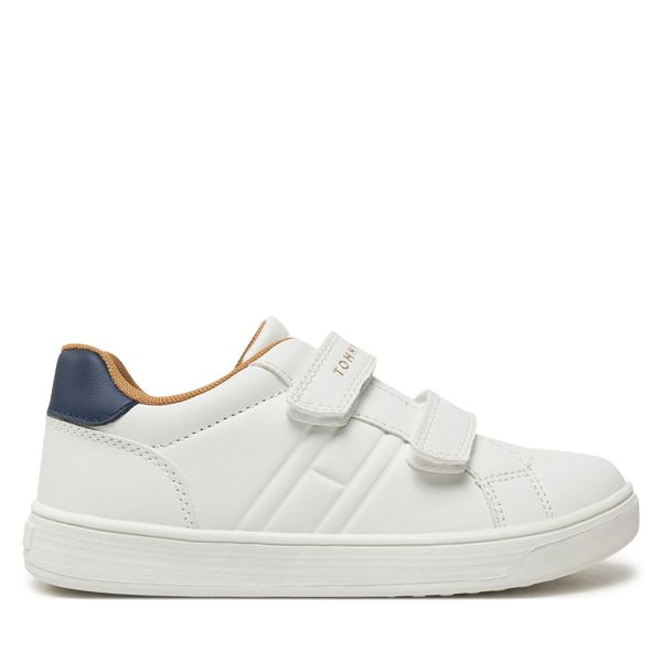 Tommy Hilfiger Сникърси Tommy Hilfiger Low Cut Velcro Sneaker T1X9-33835-1355 S Бял