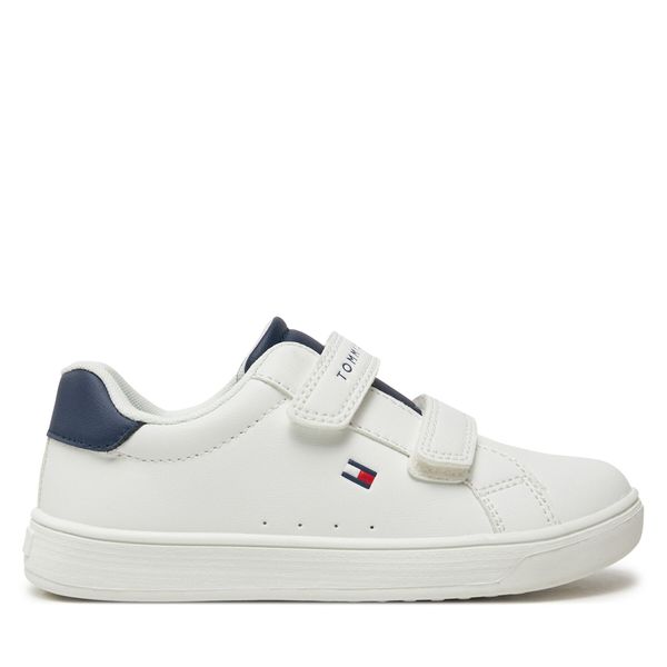 Tommy Hilfiger Сникърси Tommy Hilfiger Low Cut Velcro Sneaker T1X9-33836-1355 S Бял