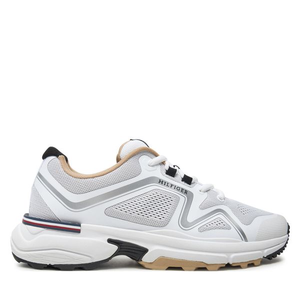 Tommy Hilfiger Сникърси Tommy Hilfiger M Runner Tech Knit FM0FM05109 Бял