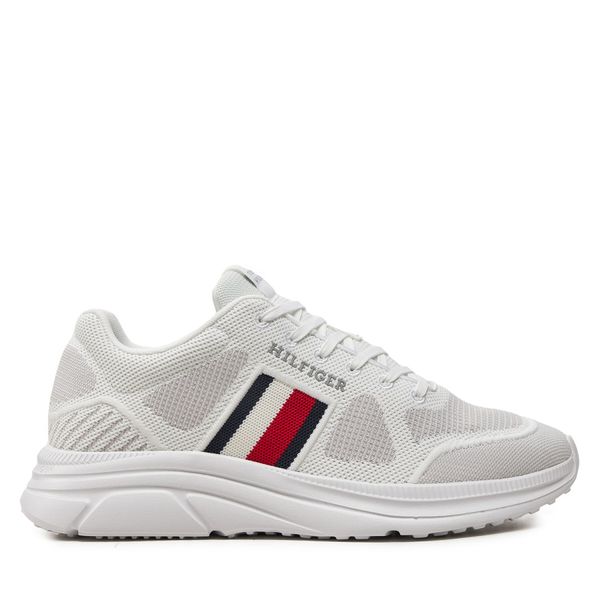 Tommy Hilfiger Сникърси Tommy Hilfiger Modern Runner Knit Evo Ess FM0FM05245 Бял