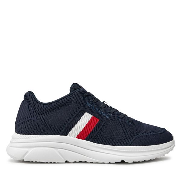 Tommy Hilfiger Сникърси Tommy Hilfiger Modern Runner Knit Evo Ess FM0FM05245 Тъмносин