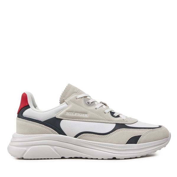 Tommy Hilfiger Сникърси Tommy Hilfiger Modern Runner Tech Print FM0FM05123 Бял