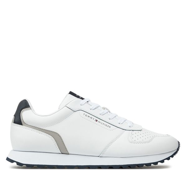 Tommy Hilfiger Сникърси Tommy Hilfiger New Runner Eva Mix Lth Flag FM0FM05453 Бял