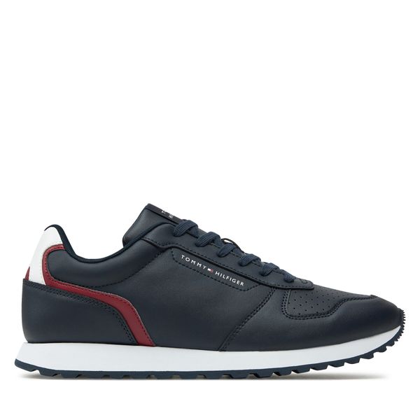 Tommy Hilfiger Сникърси Tommy Hilfiger New Runner Eva Mix Lth Flag FM0FM05453 Тъмносин