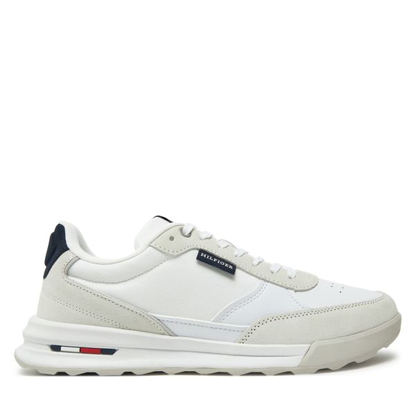 Tommy Hilfiger Сникърси Tommy Hilfiger Retro Runner Mix Rwb FM0FM05371 Бял