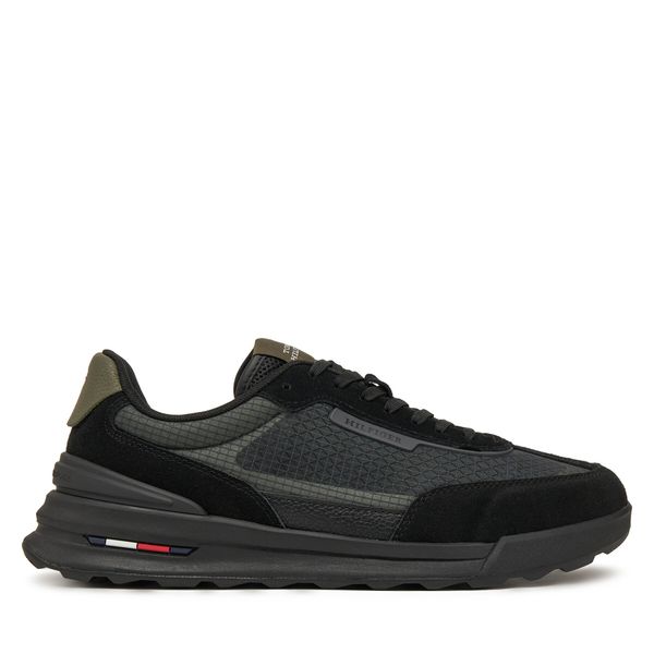 Tommy Hilfiger Сникърси Tommy Hilfiger Retro Runner Seasonal FM0FM05328 Черен