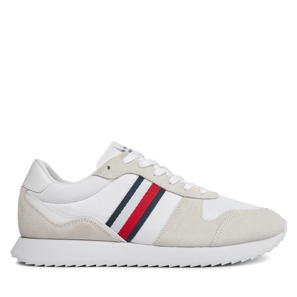 Tommy Hilfiger Сникърси Tommy Hilfiger Runner Evo Mix Ess FM0FM04886 Бял