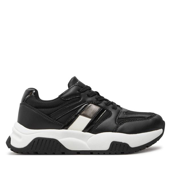 Tommy Hilfiger Сникърси Tommy Hilfiger T3A9-33550-1697X399 S Черен