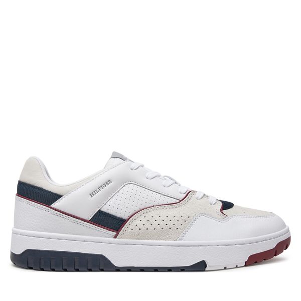 Tommy Hilfiger Сникърси Tommy Hilfiger Th Basket Modern Street Lth FM0FM05211 Бял