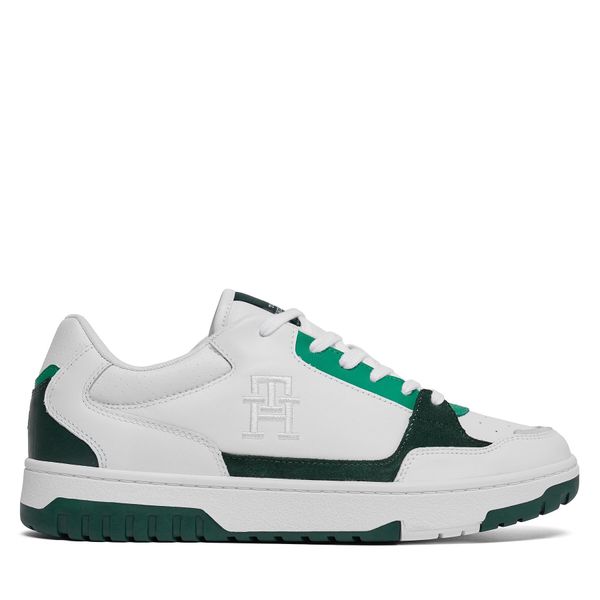 Tommy Hilfiger Сникърси Tommy Hilfiger Th Basket Street Pop FM0FM04968 Зелен