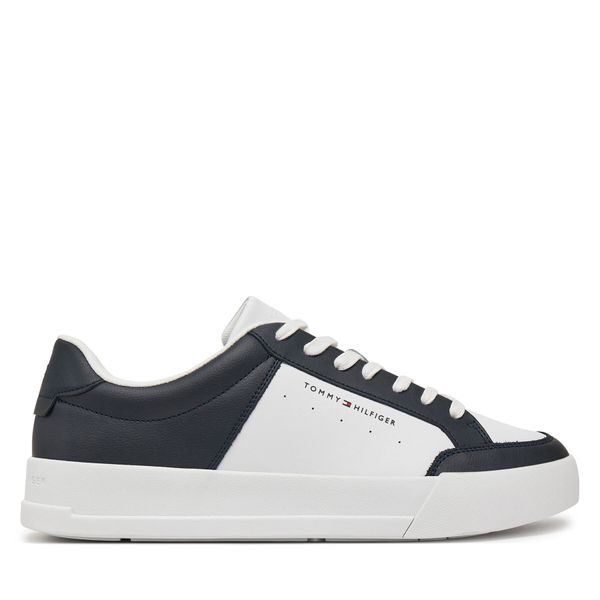 Tommy Hilfiger Сникърси Tommy Hilfiger Th Court Mix Lth FM0FM05489 Цветен
