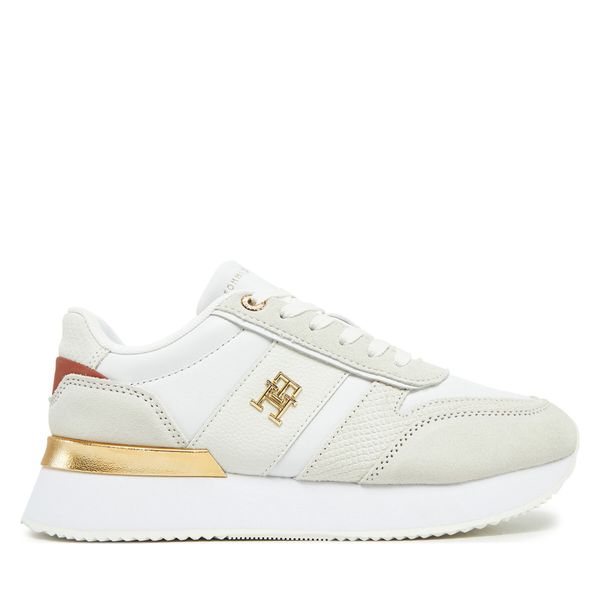 Tommy Hilfiger Сникърси Tommy Hilfiger Th Fashion Runner FW0FW08475 Бял