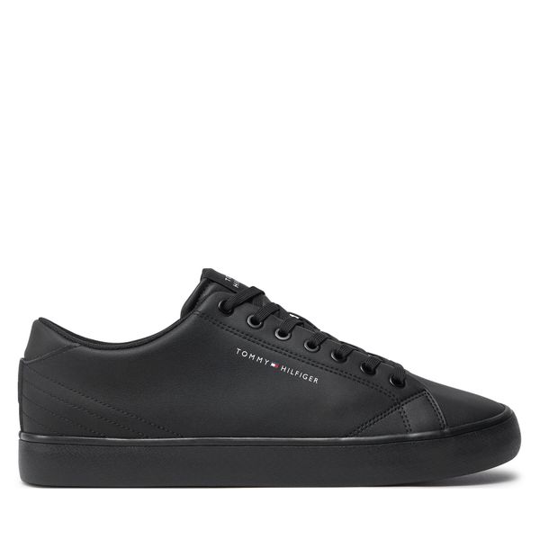 Tommy Hilfiger Сникърси Tommy Hilfiger Th Hi Vulc Core Low Leather FM0FM05041 Черен