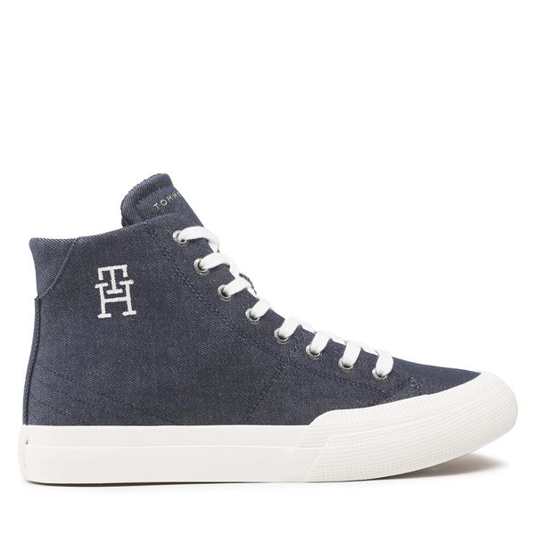 Tommy Hilfiger Сникърси Tommy Hilfiger Th Hi Vulc Premium FM0FM04542 Тъмносин