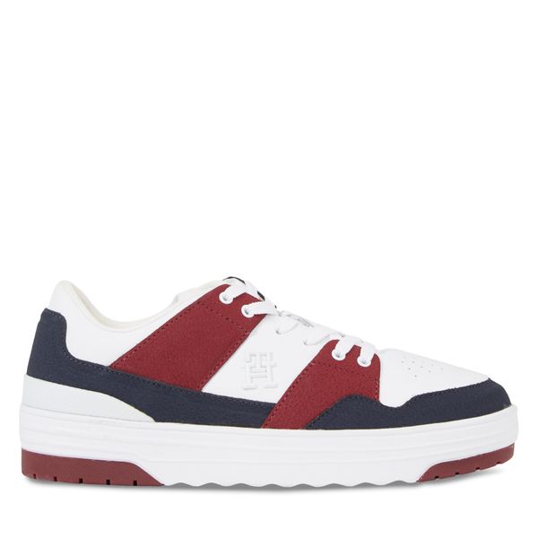 Tommy Hilfiger Сникърси Tommy Hilfiger Th Lo Basket Sneaker FW0FW07309 Син