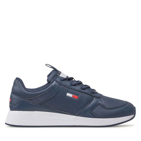 Tommy Jeans Сникърси Tommy Jeans Flexi Runner Ess EM0EM01080 Тъмносин