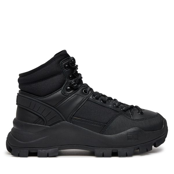 Tommy Jeans Сникърси Tommy Jeans (New) Tjw Flatform Cupsole Ess EN0EN02553 Черен