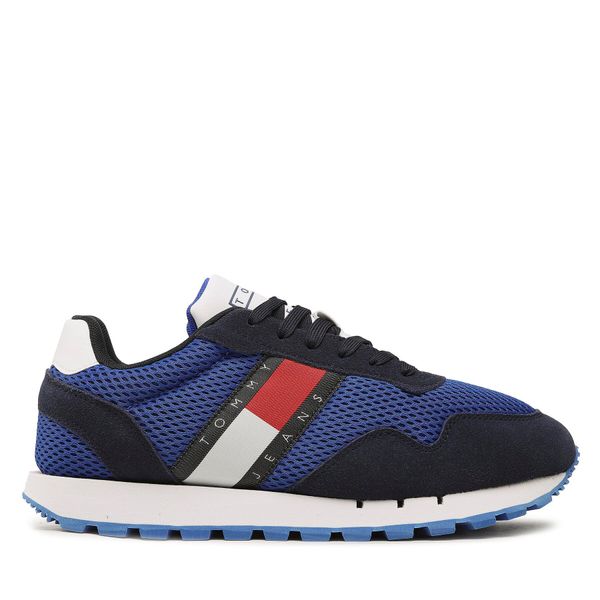 Tommy Jeans Сникърси Tommy Jeans Retro Runner Mesh EM0EM01172 Тъмносин