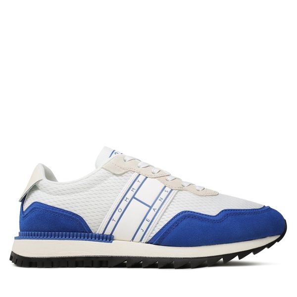 Tommy Jeans Сникърси Tommy Jeans Runner Mix Material EM0EM01167 Бял