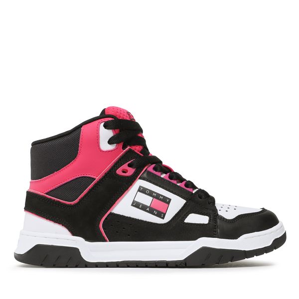 Tommy Jeans Сникърси Tommy Jeans Skate Mid EN0EN02027 Черен