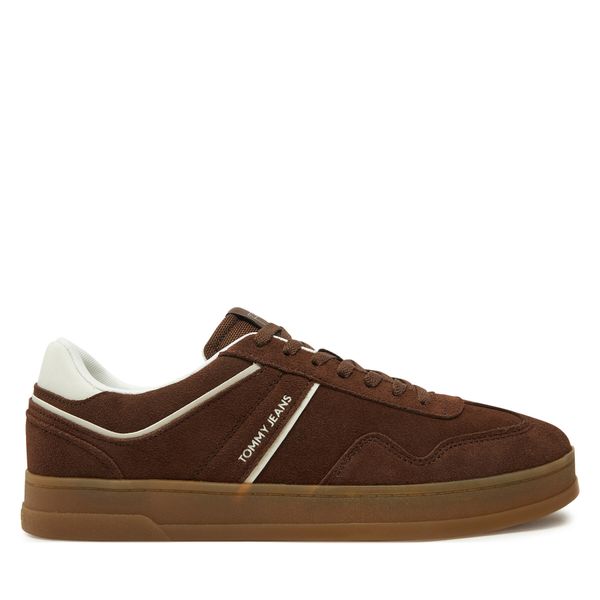 Tommy Jeans Сникърси Tommy Jeans The Greenwich Suede EM0EM01516 Кафяв