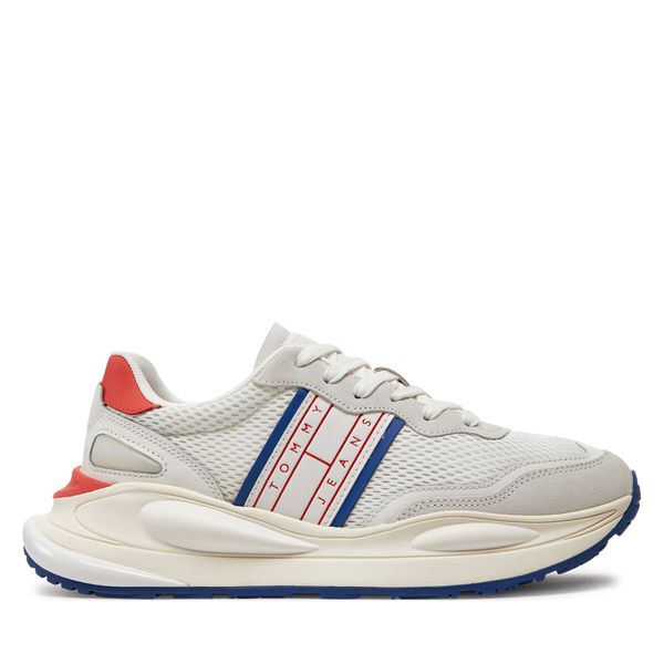 Tommy Jeans Сникърси Tommy Jeans Tjm Fashion Runner EM0EM01221 Бял